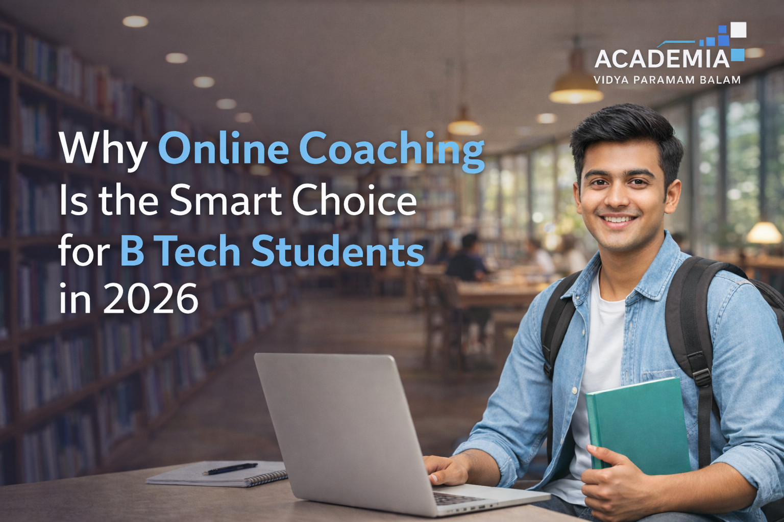 Why Online Coaching Is the Smart Choice for B Tech Students in 2026