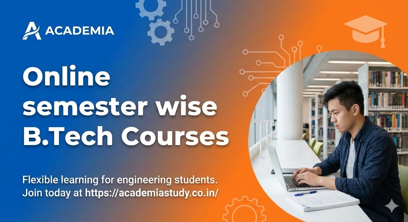 Online Semester-Wise B.Tech Courses: A Smarter Way to Build an Engineering Career